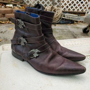John Fluevog Sapporo Pirate Boots 9 Size